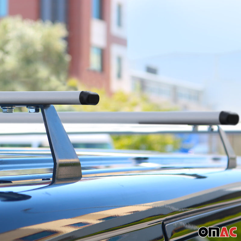 Barres de toit transversales pour Honda CR-V 2012-2016 Acier Gris 2 pcs