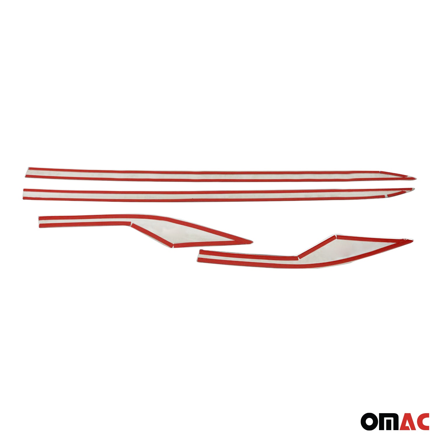 Garniture de Porte Latérale pour Toyota C-HR 2016-2023 Acier Inox 4Pcs