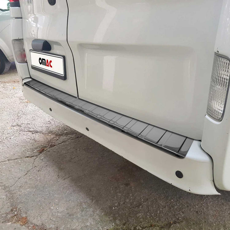 Protection Seuil de Pare-chocs Arriére Pour Renault Trafic 2014-2021 Foncé