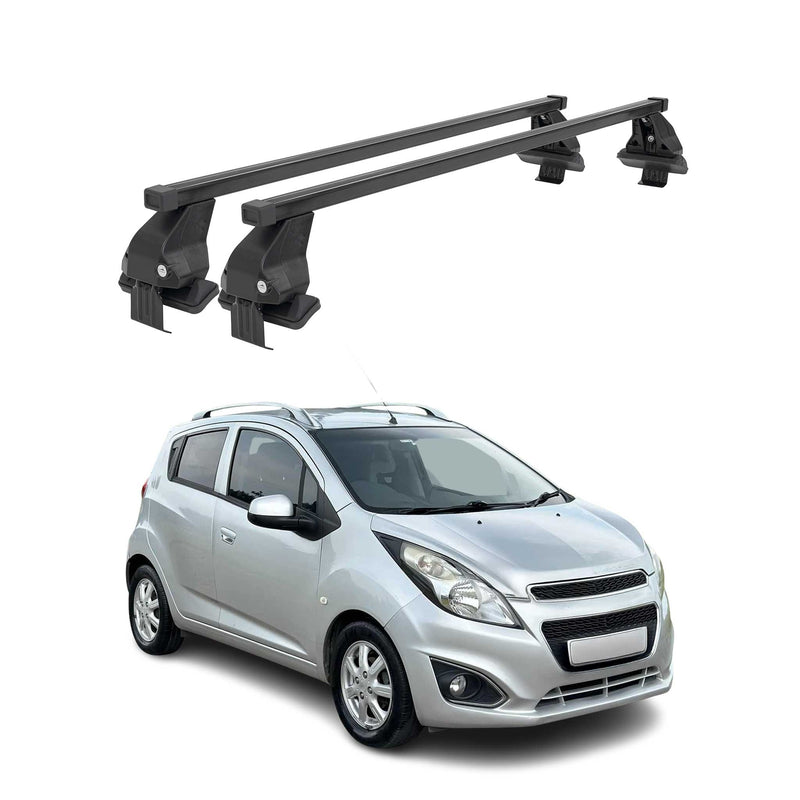 Barres Transversales Menabo pour Chevrolet Spark M400 2016-2024 Noir