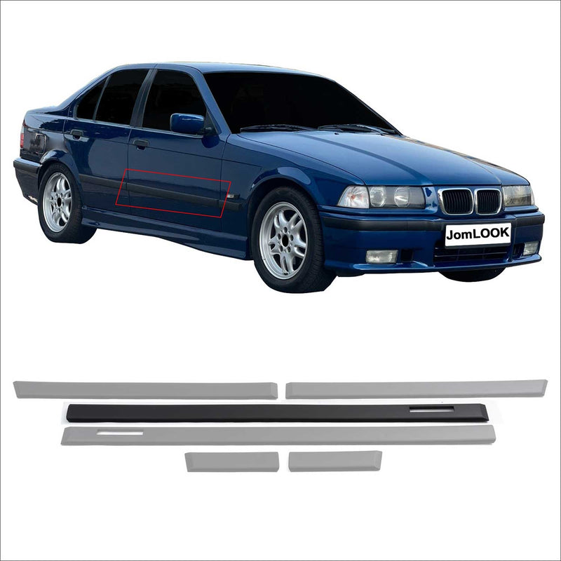 Baguettes latérales Garnitures De Portière pour BMW Series 3 E36 Berline/ Break