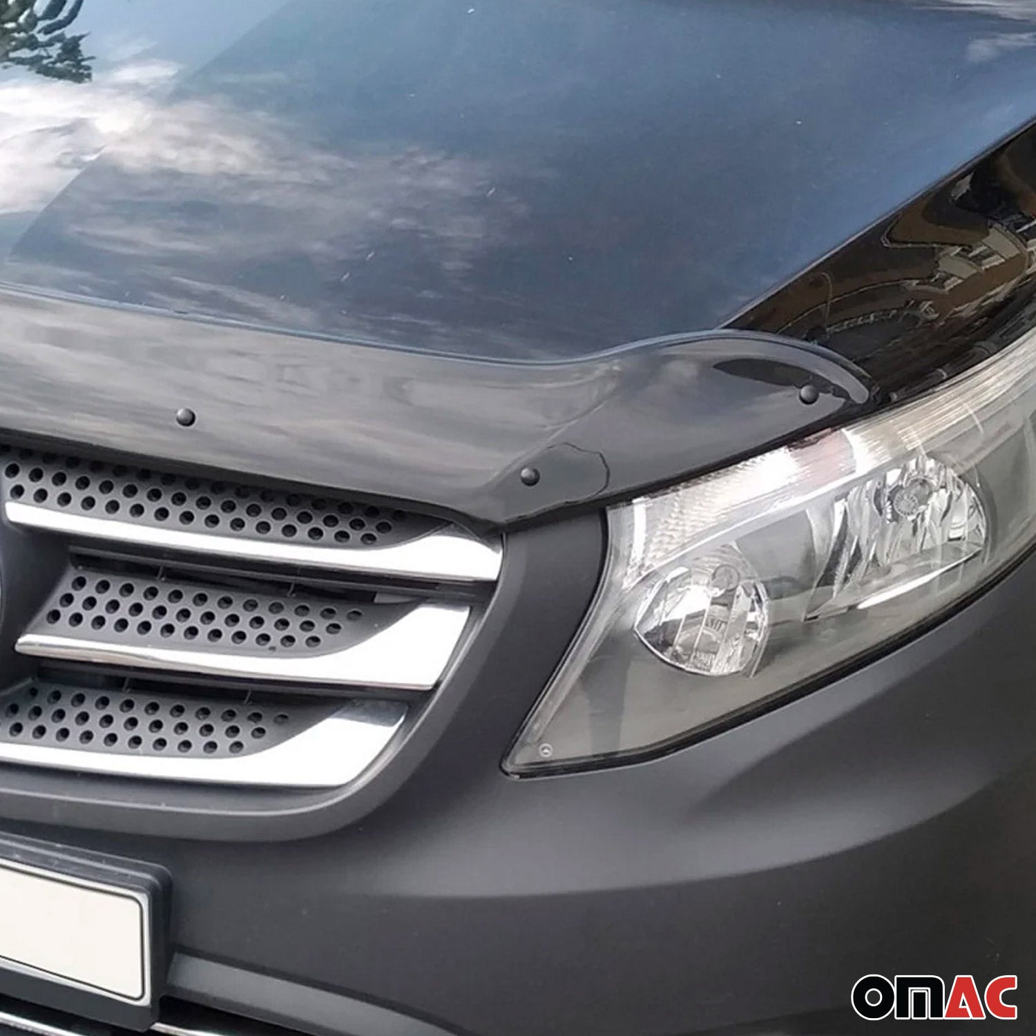 Deflecteurs d'air capot de voiture pour Mercedes Vito W447 2014-2026 Acrylique