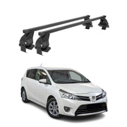 Barres Transversales Menabo pour Toyota Verso 2009-2018 Noir