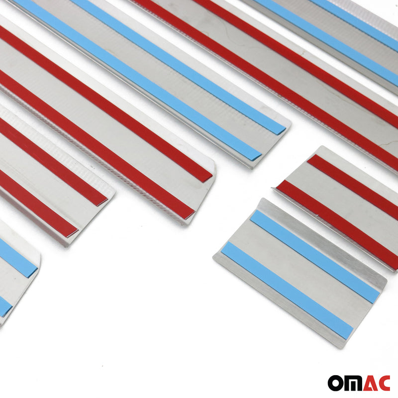 Baguette protection Latérale de porte pour VW Crafter 2006-2017 L4 inox Chromé