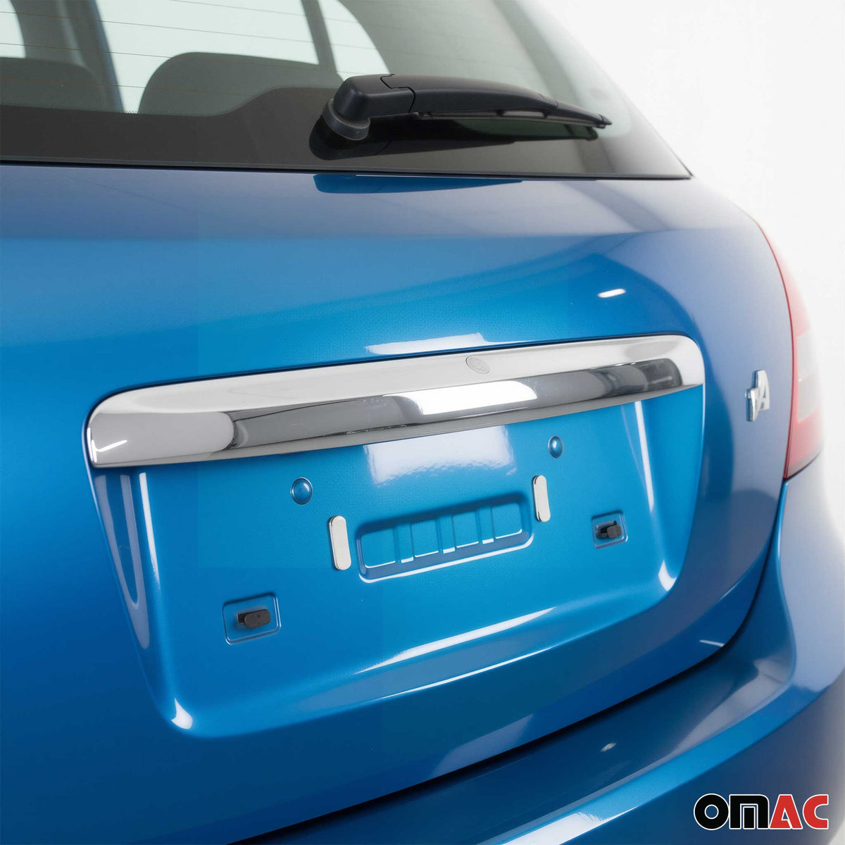 Arrière coffre couvercle moulure pour Kia Ceed I Hatchback 2009-2012 inox Chromé