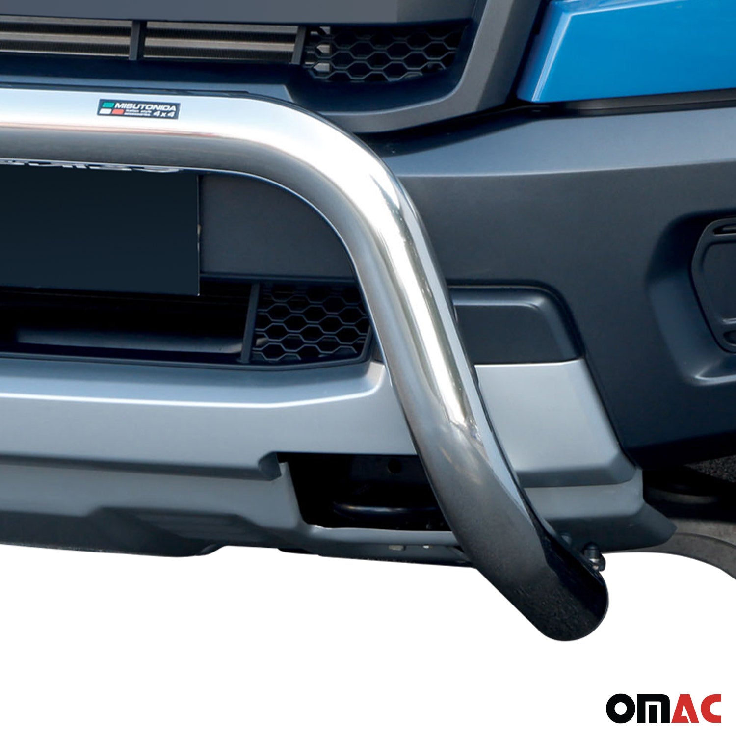 Pare-buffle Avant pour Ford Ranger Raptor 2019-2022 76 mm en Acier Gris