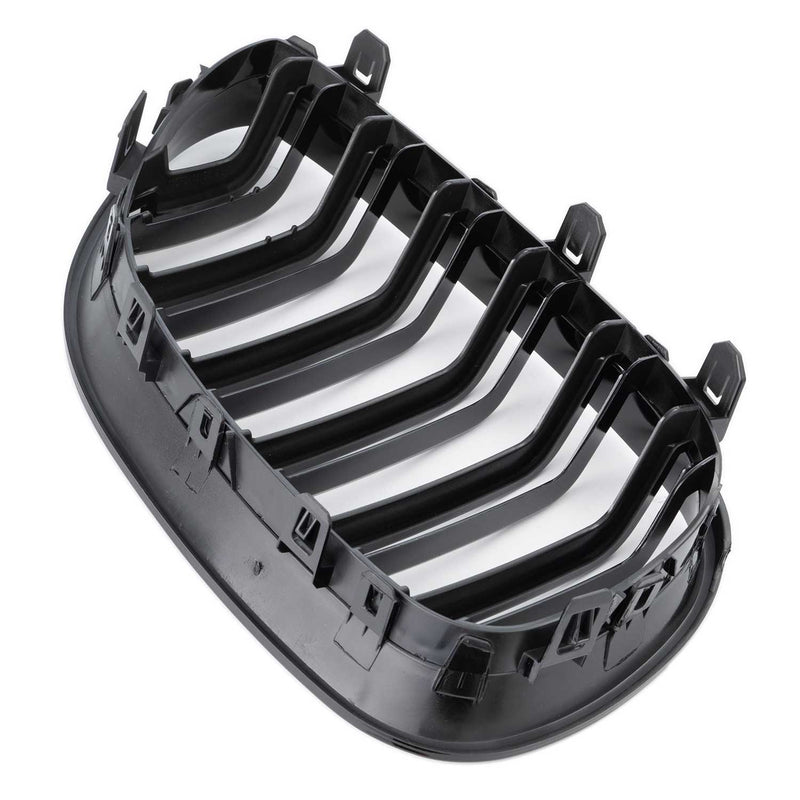 Calandre JOM Pare-chocs avant pour BMW Series 5 E60 Berline 2003-2010 ABS Noir