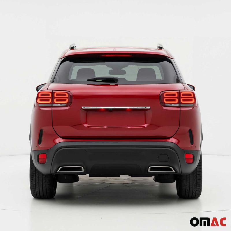 Poignée de Coffre Arrière pour Citroen C5 Aircross 2019-2025 acier inox chromé