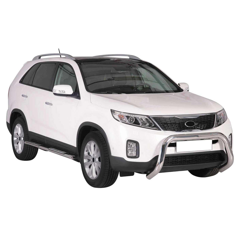 Pare-buffle Avant pour Kia Sorento 2012-2015 76 mm en Acier Gris