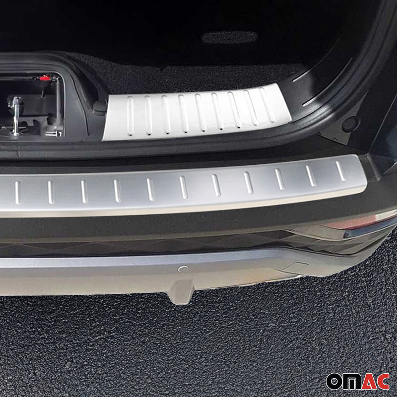 Kit Protection de Pare-Chocs arrière pour Hyundai Tucson mk4 2021-25 Brossé inox