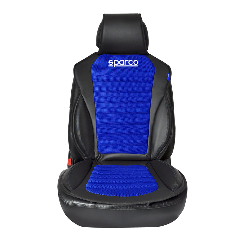 SPARCO coussin de siège housse de siège protège-siège universel en bleu noir