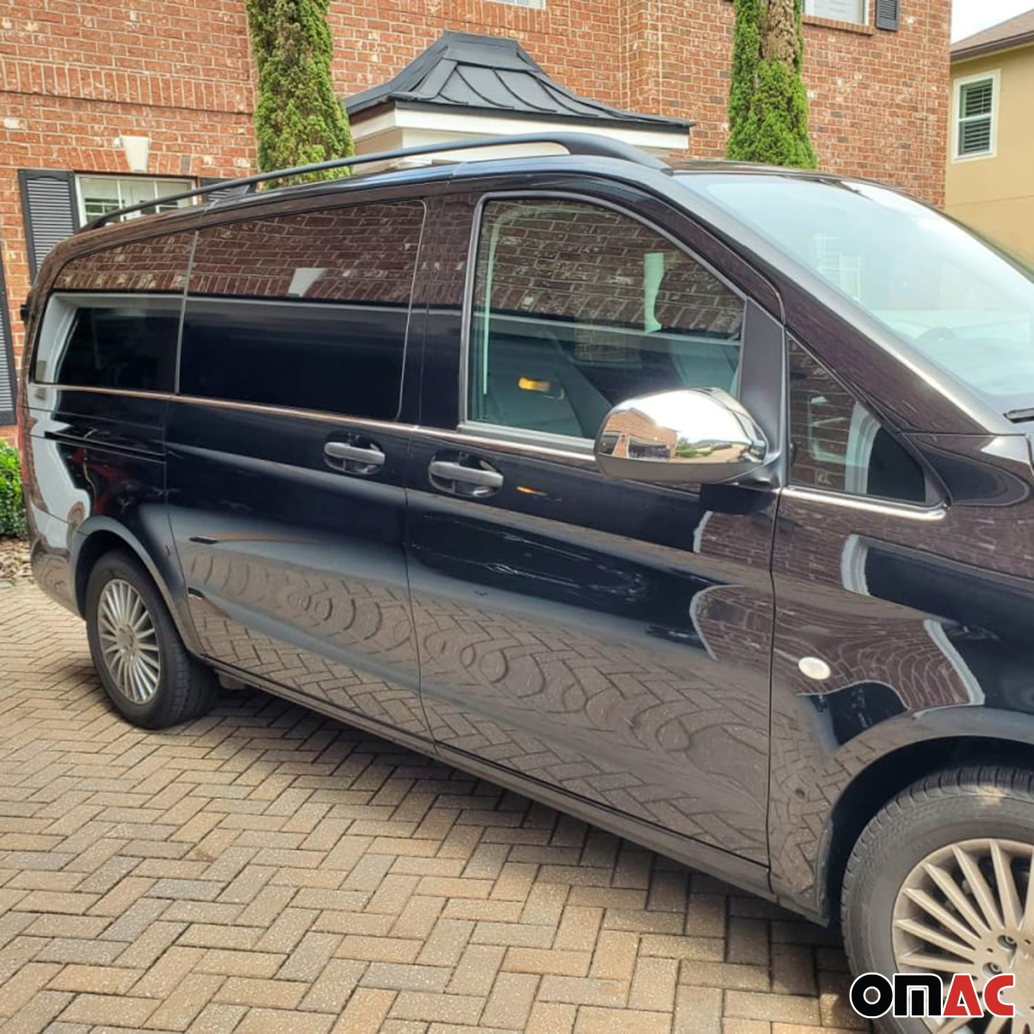 Garniture de Fenêtre pour Mercedes Vito W447 2014-2025 Acier Inox 8Pcs