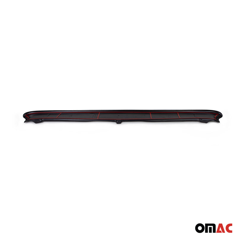 Protection seuil Coffre Pare-Chocs pour Opel Vivaro 2001-2014 ABS Noir