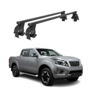 Barres Transversales Menabo pour Nissan Navara 2015-2023 4-portes Noir