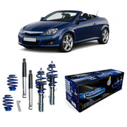 JOM BlueLine Combinés Filetés pour Opel Tigra Twin Top 1.4i 16V 1.8i 16V 2004-2009
