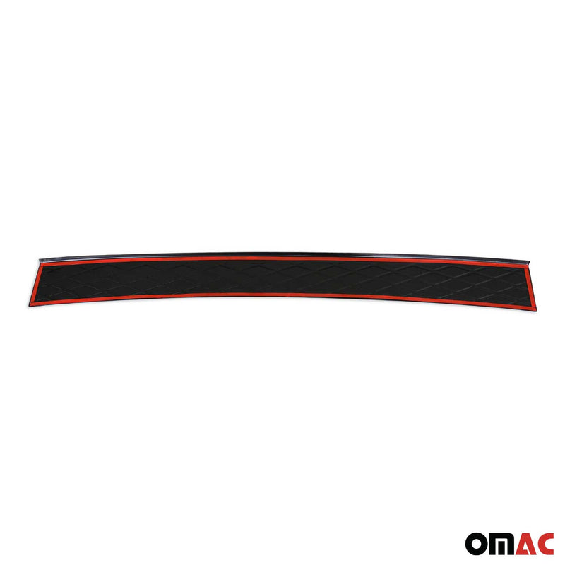 Protection Seuil De Pare-Chocs Arriére pour VW ID.Buzz 2022-25 ABS Noir Brillant