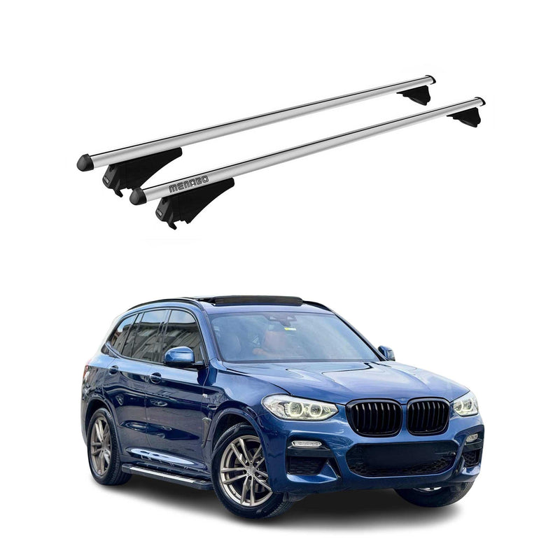Tiger Barres de toit transversales pour BMW X3 G01 2017-2024 Gris