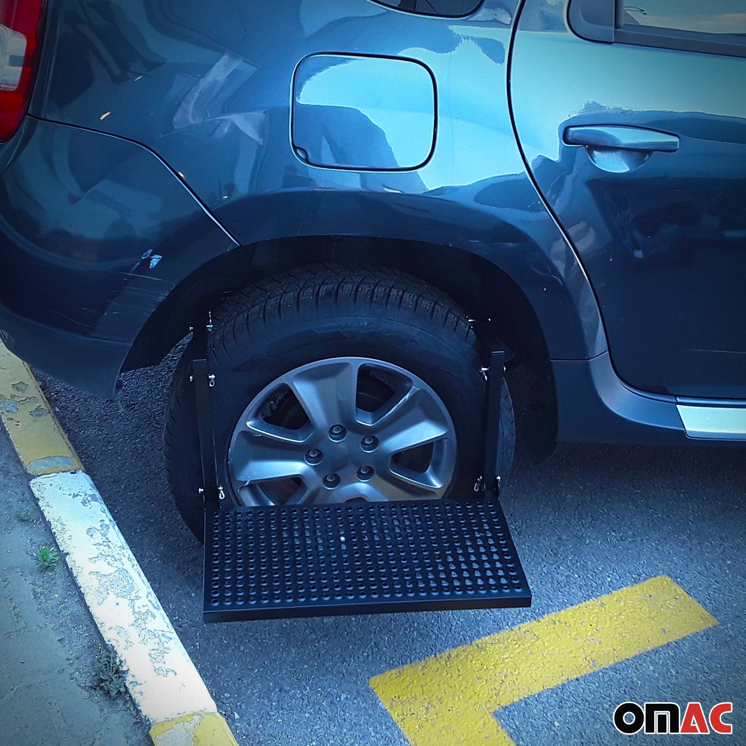 Marchepied de roues voiture - Universel 55cm Noir