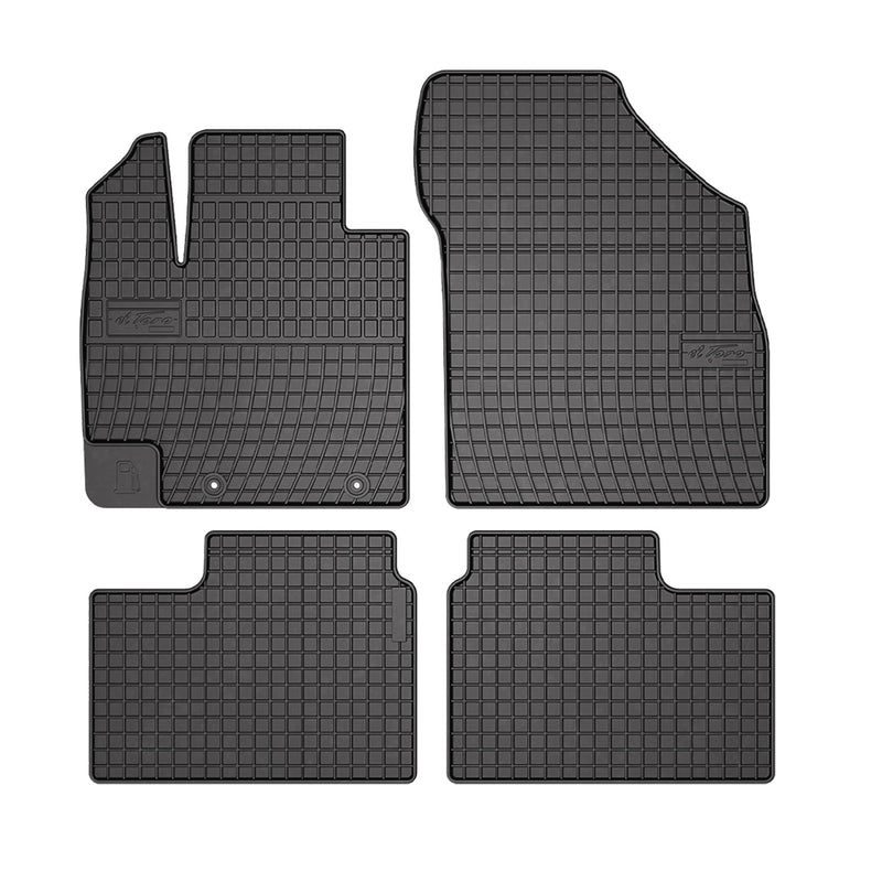 Tapis de Sol pour Suzuki Ignis 2016-2022 Caoutchouc Noir