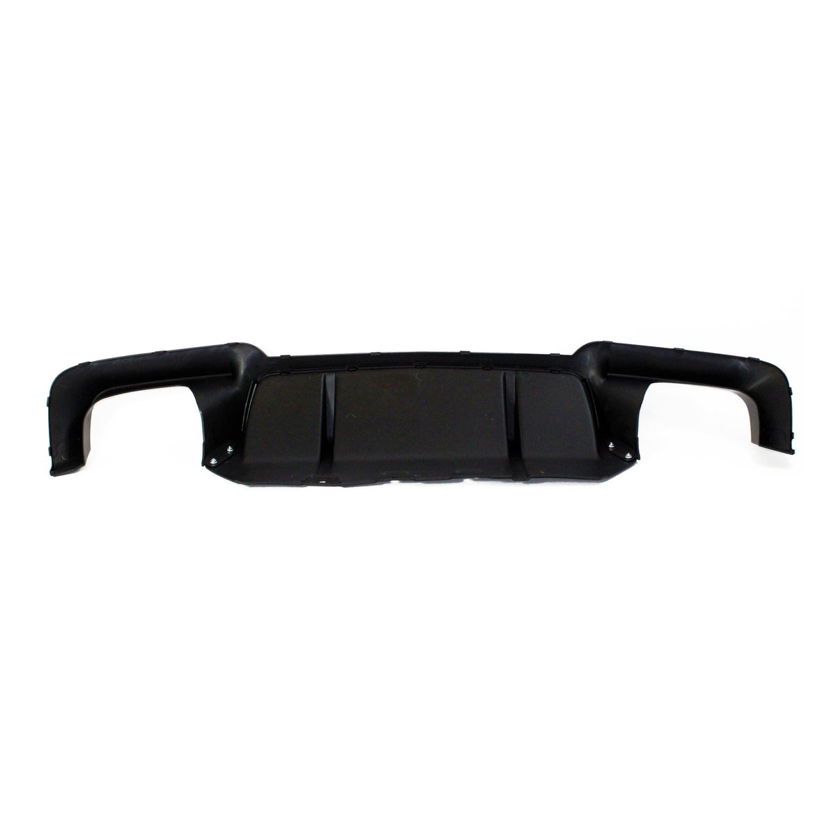 JOM Insert de Pare-choc Arrière pour BMW Série 5 F10/F11 2010-2017 Noir Mat breite Ausführung
