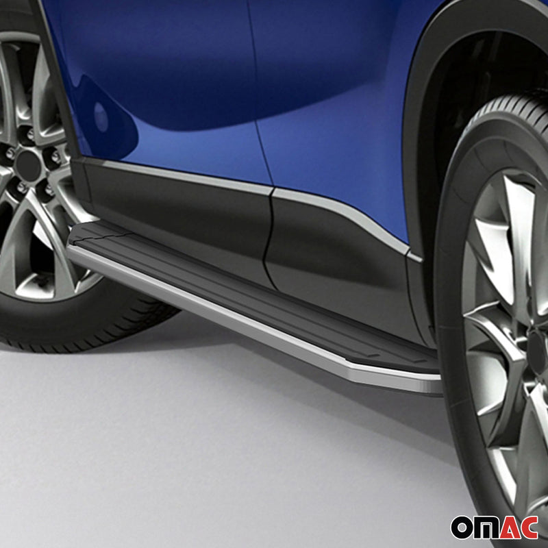 Marchepieds Latéraux pour Mazda CX-5 2011-2017 ABE Alu