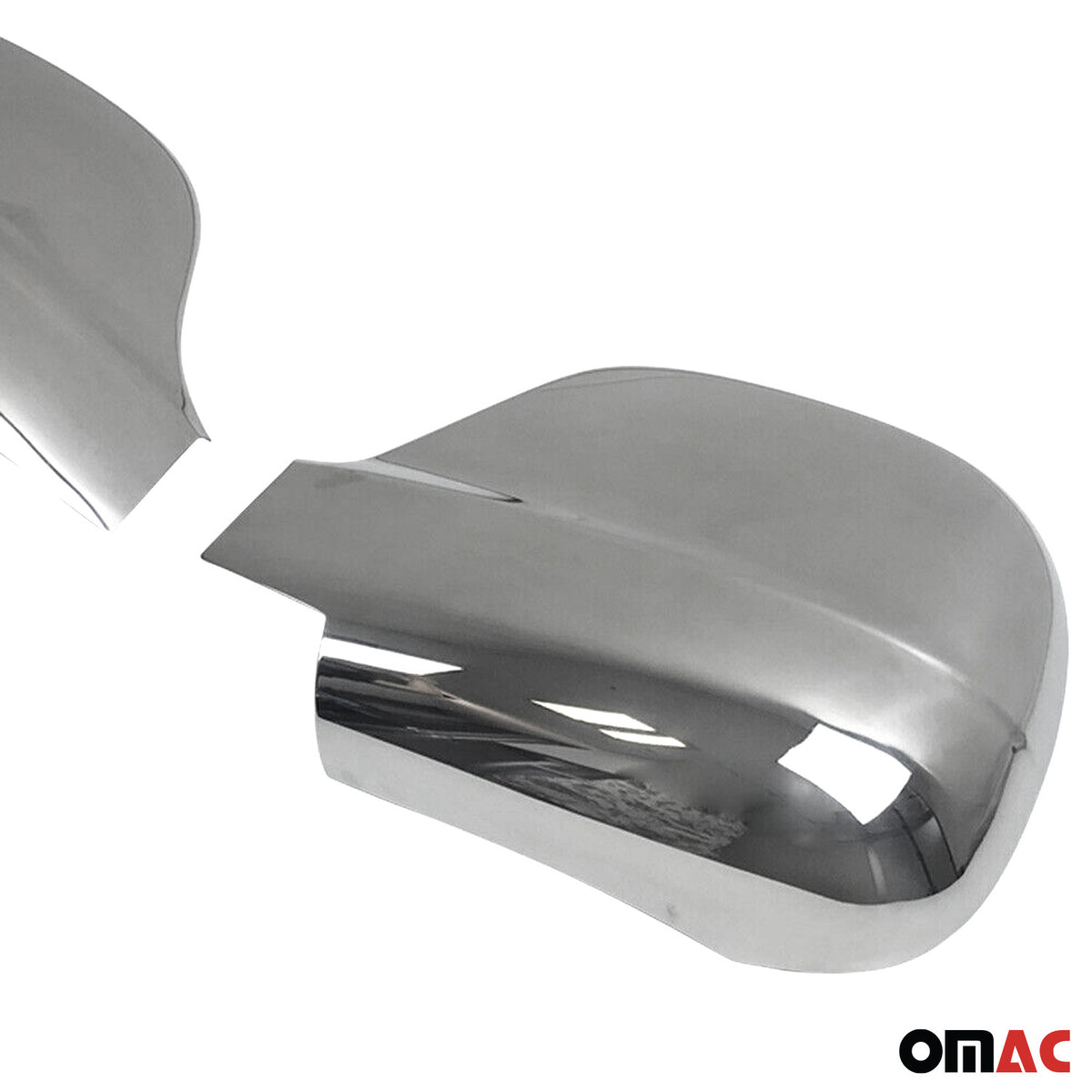 Coques de Rétroviseurs pour Mercedes Viano W639 2003-2010 en Acier Chromé Argent