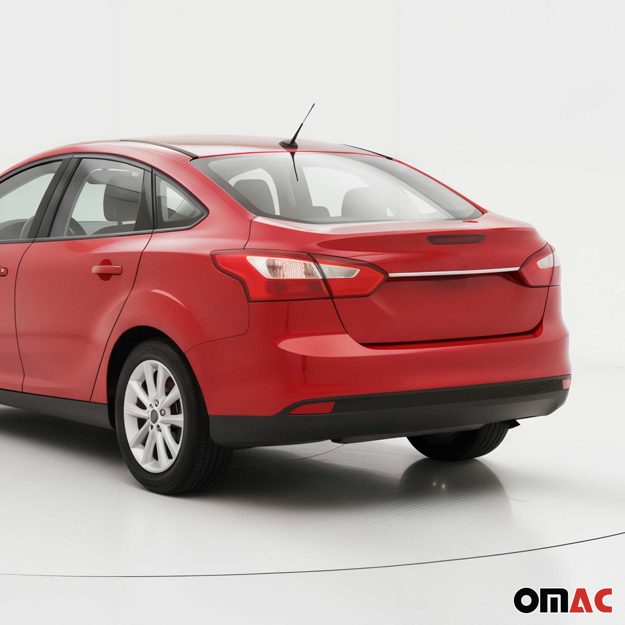 Poignée de Coffre Arrière pour Ford Focus Berline mk3 2011-2018 acier inoxydable