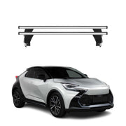 Menabo Barres de toit transversales pour Toyota C-HR II 2024-2026 Alu Gris 2x