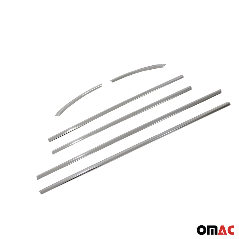 Garniture De Fenêtre pour Honda City 2021-2025 en Acier Inox Chromé 6x
