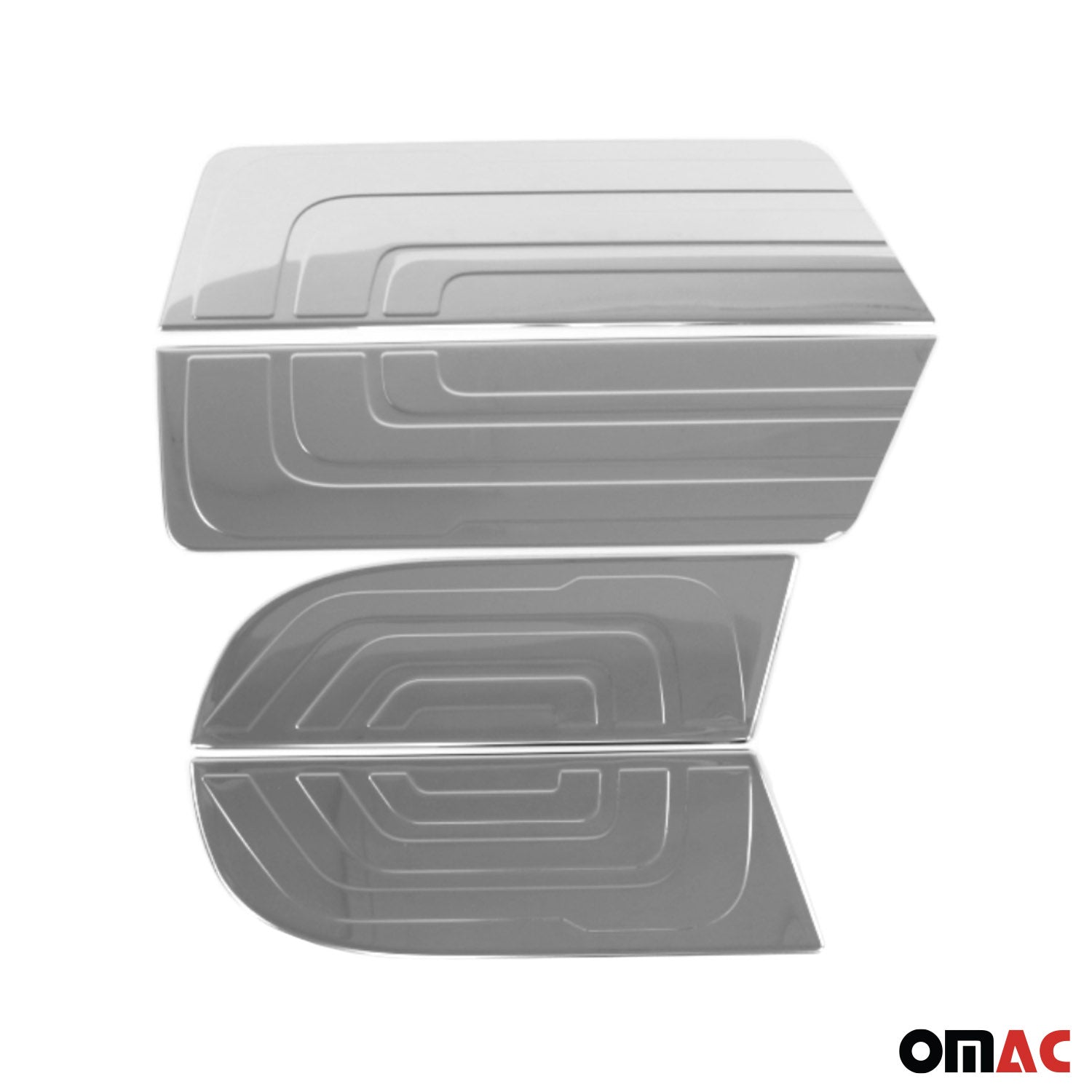 Couverture de Seuil de porte pour Mercedes Sprinter 2018-2025 inox chromé 4 Pcs