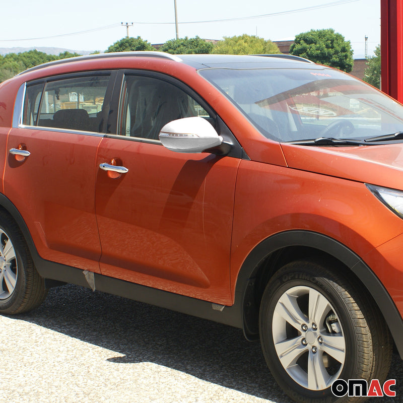 Coques de Rétroviseurs pour Kia Sportage 2015-2021 Inox Chrom B-Stock
