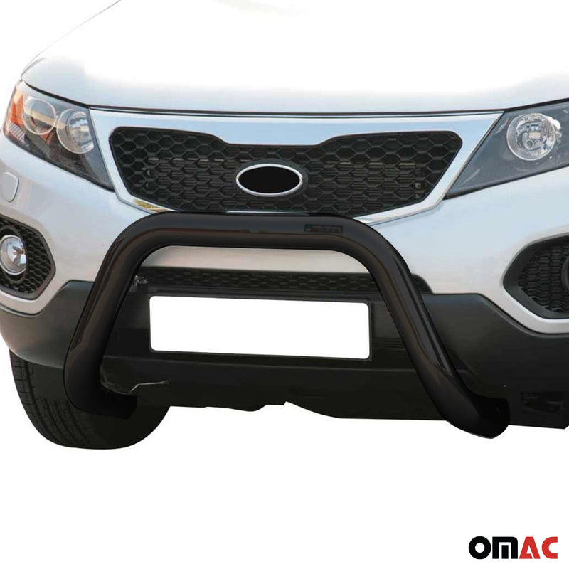 Pare-buffle Avant pour Kia Sorento 2009-2012 76 mm en Acier Noir