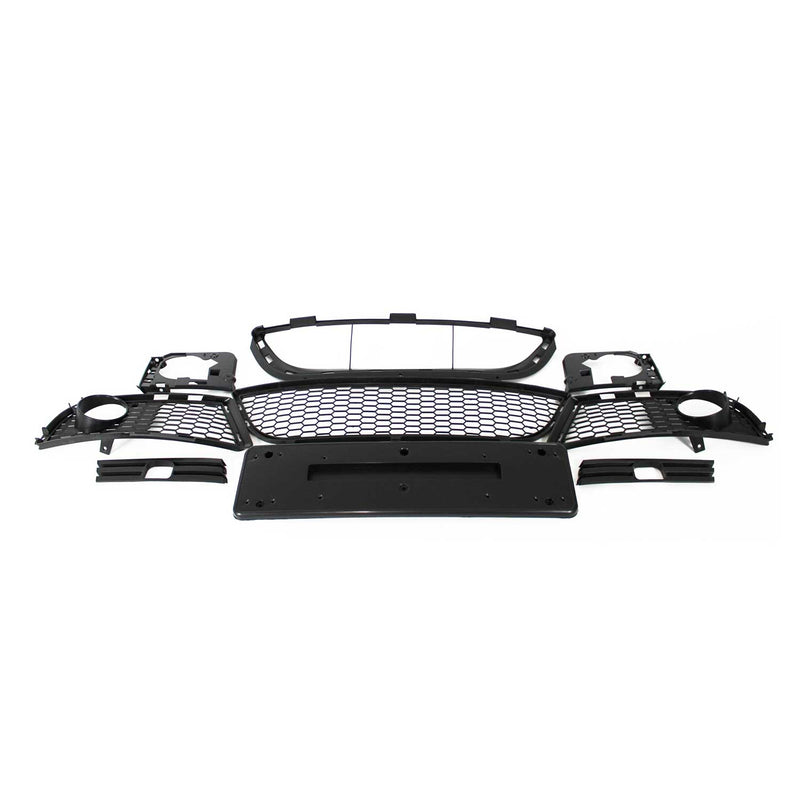 JOM Pare-chocs avant pour BMW Series 3 E90/ E91 2005-2008 Plastique Noir 1x