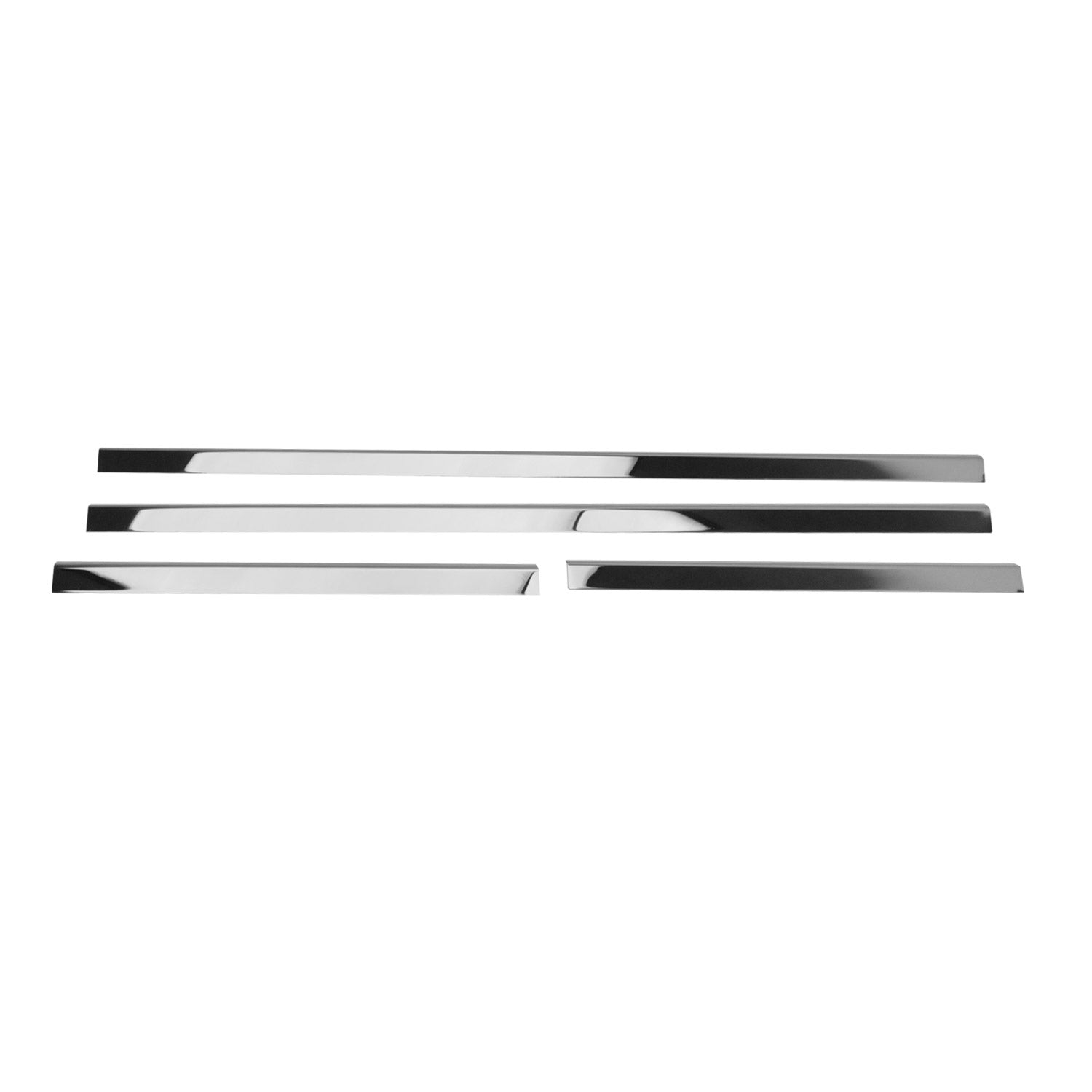 Garniture de Fenêtre pour Nissan Navara 2005-2015 Acier Inox 4Pcs