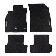 Tapis de Sol de Voiture pour Renault Megane III 2008-2016 Velours Noir 4Pcs