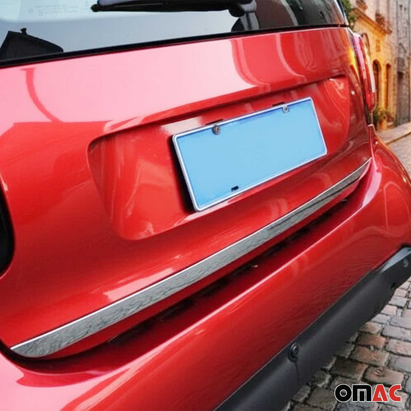 Garniture de Hayon Coffre pour Smart ForTwo 451 2007-2015 acier inox