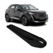 Marchepieds Latéraux pédale pour Peugeot 2008 2019-2026 Aluminium Noir 2Pcs