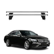 Menabo Barres de toit Transversales pour Mercedes Classe E W213 2016-2020 Gris