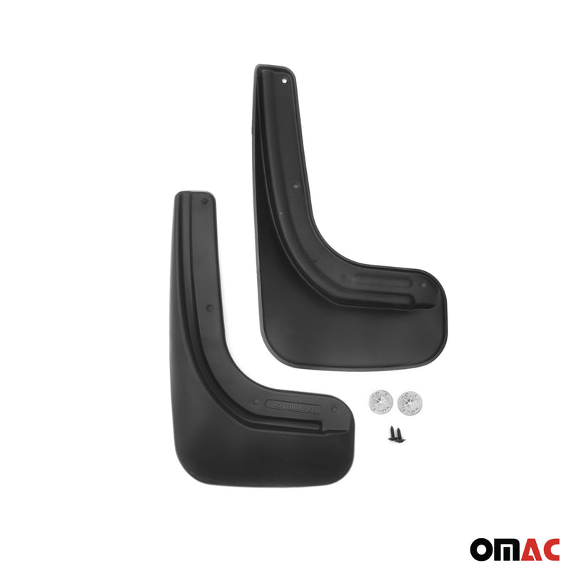Bavettes Garde Boue pour Skoda Superb 2013-2015 Avant et Arrière Noir 4Pcs