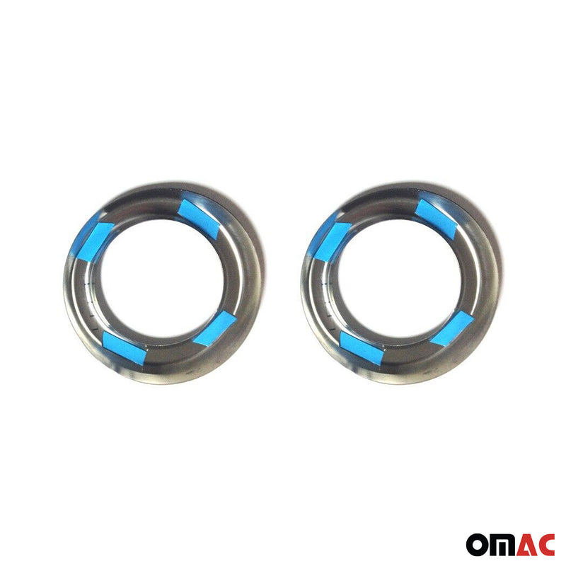 Cadre de Phare Antibrouillard pour Fiat Ducato 2014-2025 en acier inoxydable