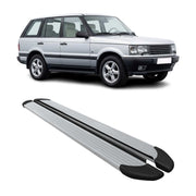 Marchepieds Latéraux pour Range Rover Vogue 1994-2001 Aluminium Argent 2Pcs