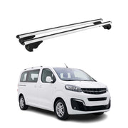 Barres de toit Transversales pour Opel Vivaro C / Zafira Life 2019-2026 TÜV Gris