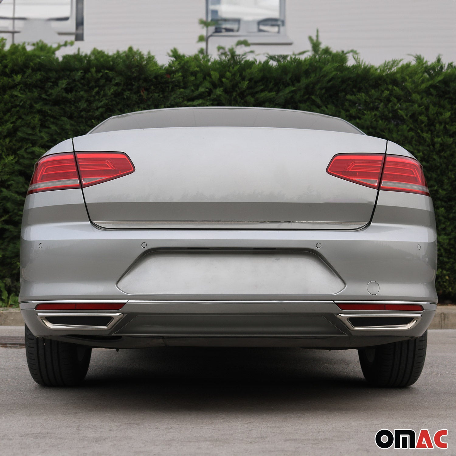 Embout d'échappement pour VW Passat B8 tout 2014-2019 en acier inoxydable Chromé