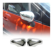 Coque de rétroviseur pour Renault Captur 2019-2026 en chrome ABS