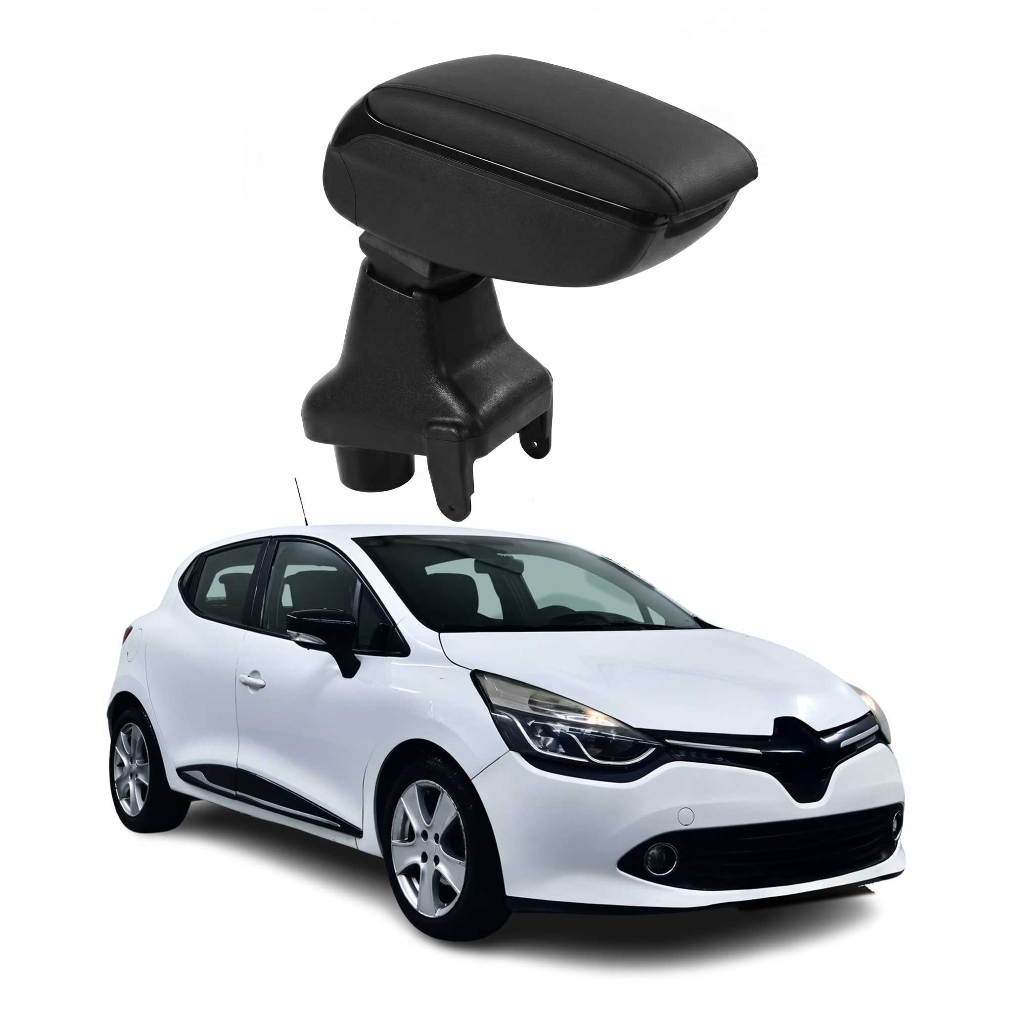 Accoudoir central pour Renault Clio 4 2012-2019 Noir