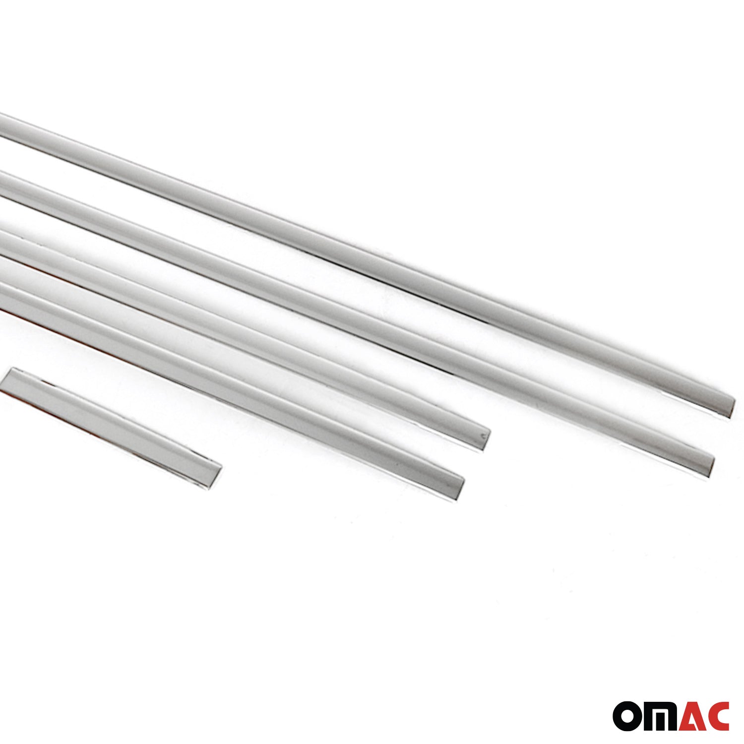 Garniture Baguette de porte latérale pour Volvo V90 2016-2025 en acier inox 6Pcs