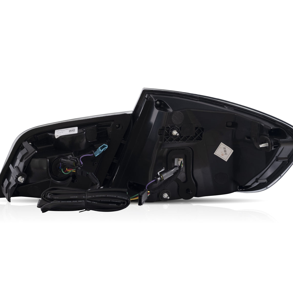 JOM OLED/LED Feux Arrière pour BMW F10 Berline 2010-2017 Rouge Foncé Fumé