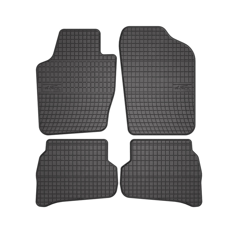 Tapis de Sol pour VW Polo 2009-2017 Caoutchouc Noir