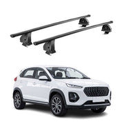 Barres de toit transversales acier pour DR 3 2018-2026 TÜV 75 kg Noir 2x
