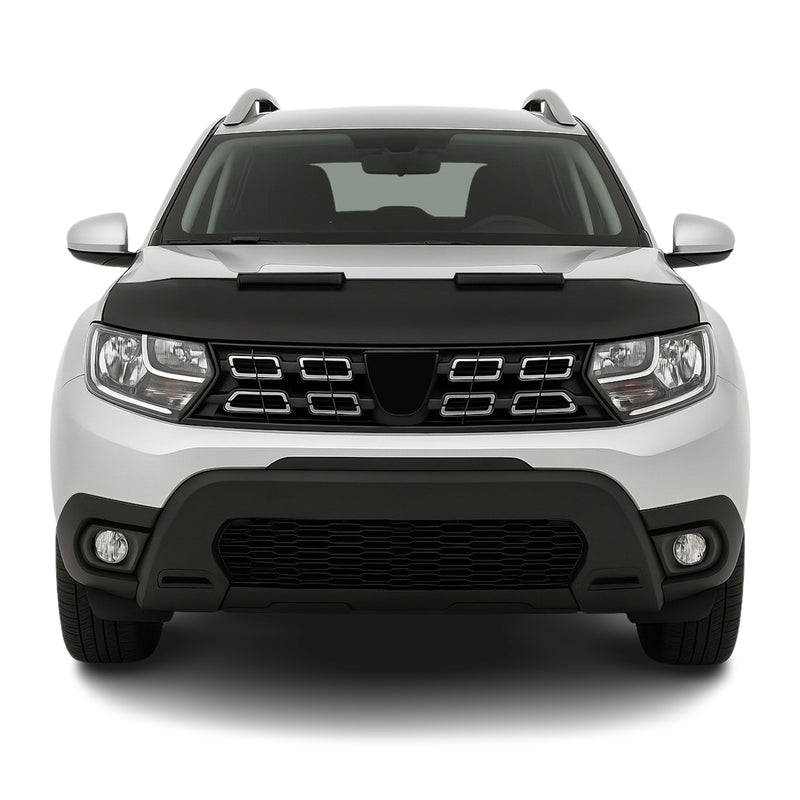 Protège Capot pour Dacia Duster 2018-2024 Masque de voiture vinyle Noir